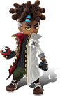 Ninjala : An online action battle game featuring ninja and gum!Use Ninja-Gum to harness your Shinobi powers and wield a variety of actions and abilities against your opponents!