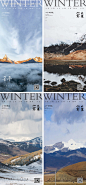 源文件下载【小寒大寒小雪大雪霜降立冬风景海报】编号：20221109181950856