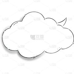 简约对话框气泡框聊天框文本框