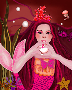 时义油画艺术采集到时义原创插画