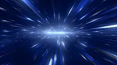 【AI数字艺术】数码科技蓝银色波浪曲线抽象海报网页PPT背景图片下载