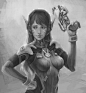 D.Va, Tim Liu : D.Va by Tim Liu on ArtStation.