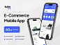 Tuks – E-Commerce Mobile App UI Kit 60多屏电子商务移动应用程序 UI 套件含明暗模式_UIGUI