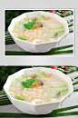 三色浓汤麻食图片