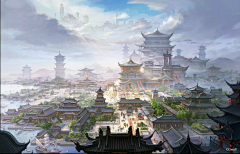 乘风破浪o采集到东方场景