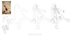 fushengyi123采集到线稿