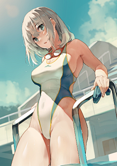 uoP9k_雪兔采集到泳装