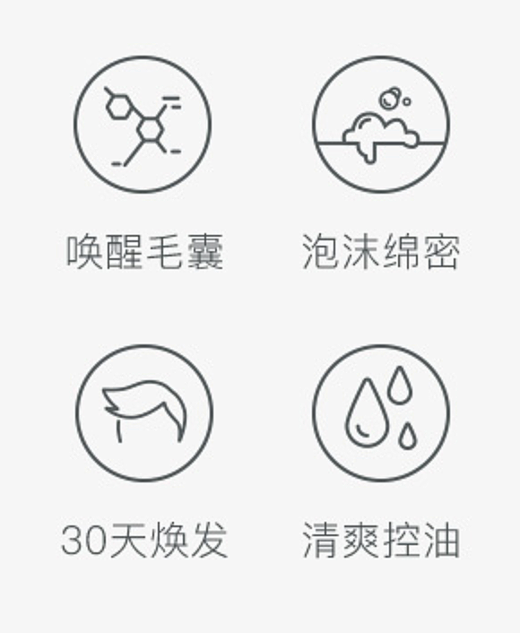 头发 护发 素材 小图标