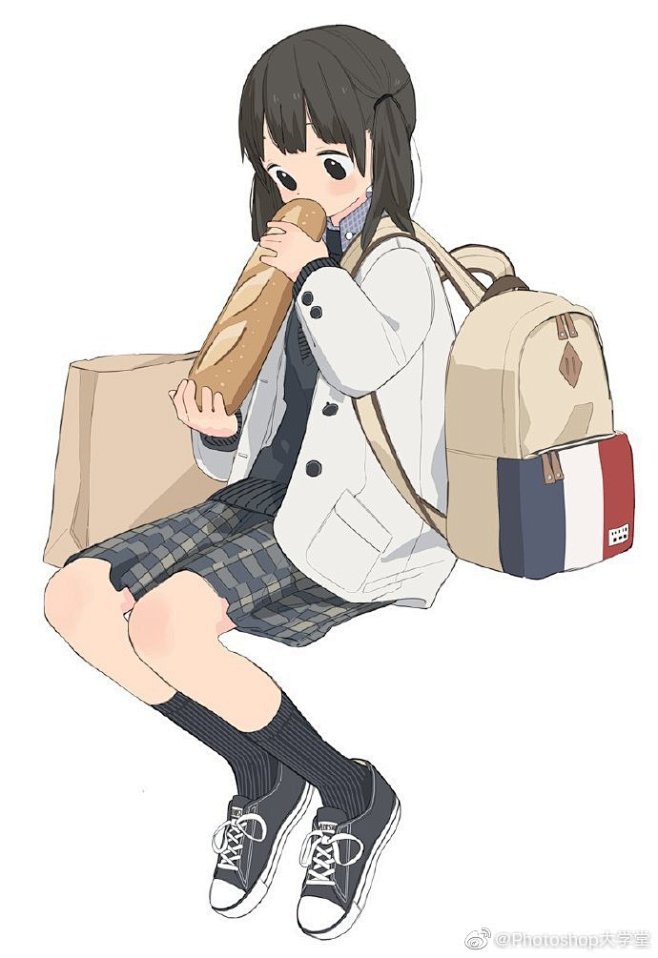 动漫人物坐姿绘画参考p站id792283画师九条