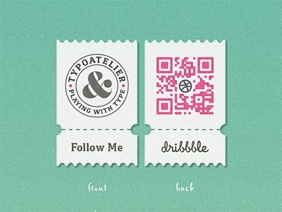 My dribbble  qr  cou...
