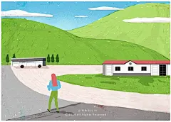 年度原创盘点插画篇——跨越时间和画，只为与你相拥-古田路9号-品牌创意/版权保护平台