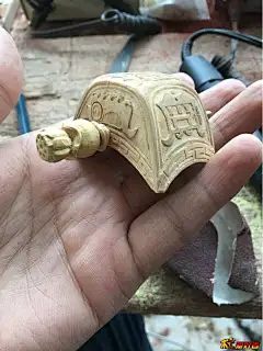 五岳冠，道家法器，。    弘艺堂作品