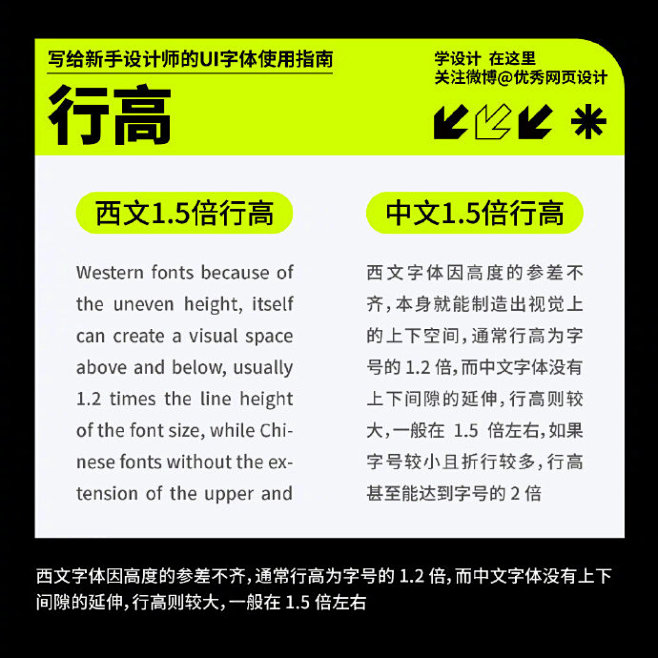 UI 设计师的字体使用指南