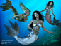 Laguna-Cores para Mermaid Set | Modelos 3D e Software 3D por Daz 3D