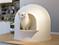 来自法国的Pidan Snow雪屋猫砂盆| 全球最好的设计,尽在普象网 puxiang.com