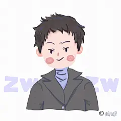 肉球腿短-原创韩范男生头像03