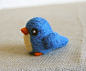 Needle Felted Blue Bird Made when Ordered