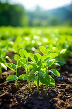 植物幼苗健康有机有机摄影图