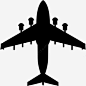 飞机图标 页面网页 平面电商 创意素材