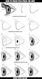 如何从侧面轮廓视图绘制逼真的眼睛-分步绘图教程