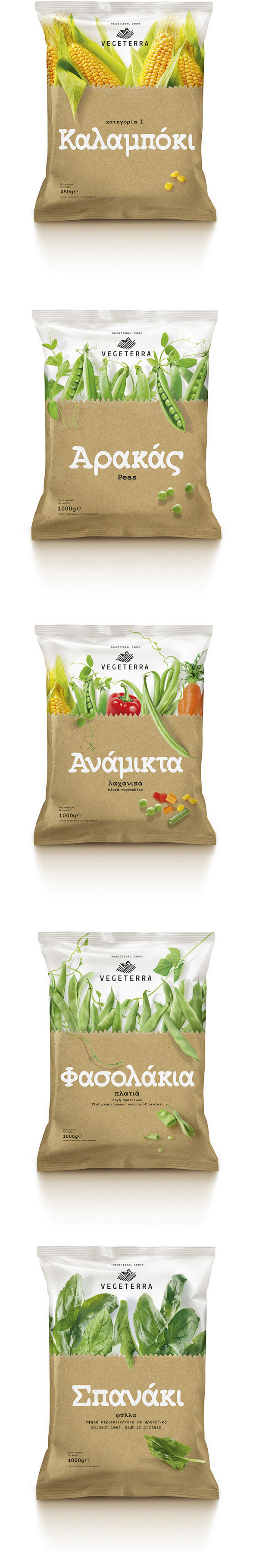 LiDL, Vegeterra冷冻蔬菜包...