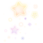 花瓣素材_装饰通用梦幻发光组合星星元素素材_193493640