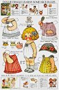 Printable Dolly Dingle Paper Doll | Bonecas de Papel: Dolly Dingle Paper Dolls: