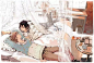 紀伊カンナ的画真的是超赞--《春风的异邦人》 : 超有感的漫画