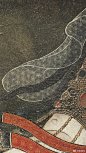 法海寺壁画 水月观音 明代
神品。法海寺建于明正统四年（1439年），其中壁画以这幅水月观音为翘楚。《楞严经》记载，观音有三十三种化身，以适应不同传教说法的场合，“水月观音”即寓意一切如“镜中之花、水中之月”，即代表佛法义理的“空”。这幅水月观音，最震撼的是使用了“沥粉贴金”技法来勾画 ​​​​...展开全文c