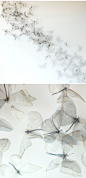 michelle mckinney - ultrafine, woven metal butterflies: 