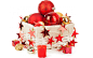 Merry, christmas, new year, decoration, box, balls, рождество, новый год#圣诞