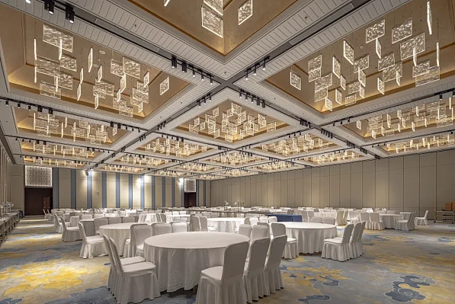 豪华酒店大宴会厅图片下载