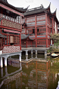 豫园,上海,古典式,建筑外部,垂直画幅,建筑,无人,建筑结构,都市风景,池塘
