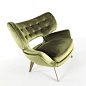 Maclaine Upholstered Armchair - Kings of Chelsea : You can buy Maclaine Upholstered Armchair from Roberto Cavalli here, please, look in these categories: Home Interior, Upholstery.