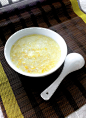Sweet Corn Soup With Egg Swirls
A homemade recipe from my mom. Perfect for the summer when there&#;8217s plenty of sweet corn in supermarkets!

INGREDIENTS:
2 sweet corn - shucked
1 egg
1 tbsp butter
3 tbsp corn starch or 4 tbsp flour
2 cups water
1/2