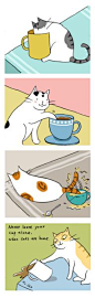 貓小姐的光陰筆記 - udn部落格 Never leave your cup alone, when cats are home....