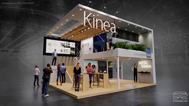 【Kinea】展台设计分享 – 52展览...