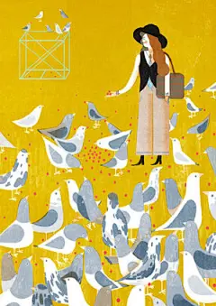 纽约插画师Lisk Feng 作品原