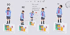 业绩跟创意是挂钩的 「儿童溶图版面」 - 小红书