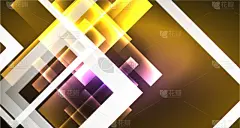 模板,现代,闪亮的,彩色图片,霓虹灯,正方形,黑色背景,暗色,技术,壁纸