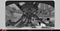 Gears 5 - Training Grounds Support Concepts, Braydan Barrett : These are support concepts I produced for the Gears 5 multiplayer map - Training Grounds. The Map features New Cog training platforms set in front of the destroyed House of Sovereigns.