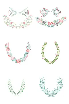 花环图案  - 源文件下载【酷图网】花朵,插画,手绘,装饰画,婚礼,花篮,玫瑰花,贺卡,水彩,壁纸,壁画,水彩画,手机壳,抱枕,杯子,手提袋,叶子,植物,花卉素材,花卉水彩贺卡,邀请函,请帖,请柬,邀请卡,喜帖,花卉插画,花环,精致,清新,水彩花朵,水彩花卉,花卉背景,剪纸,手绘水彩画,手绘水彩,手绘植物,