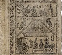 汉朝车马纹