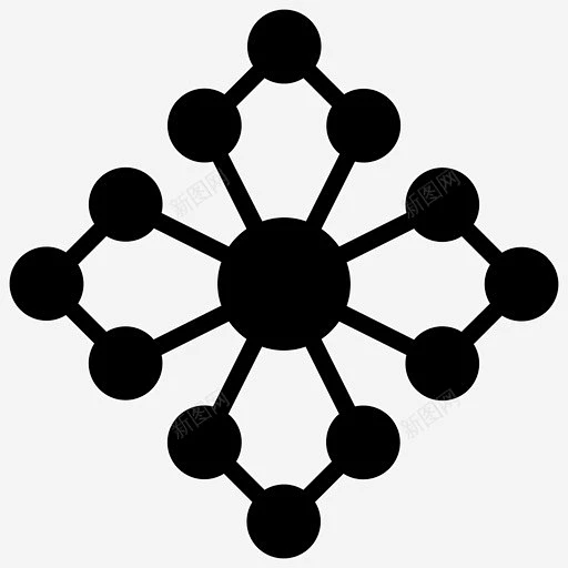 网络与科学反向传播邻域 标识 标志 UI图标 设计图片 免费下载 页面网页 平面电商 创意素材-花瓣网