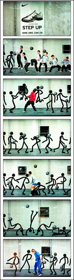 【图】NIKE地铁站海报 领略简约精彩-欣赏-创意在线_waerjiasi的收集_我喜欢网 #采集大赛# #平面#