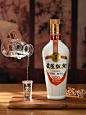 武陵酒经典飘香酱香型白酒53度纯粮食白酒500ml2瓶礼盒装年货送礼-tmall.com天猫