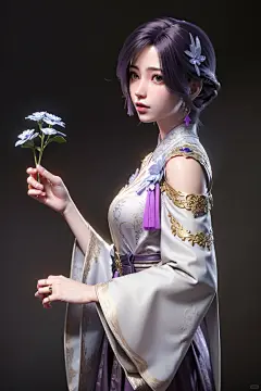 国漫女神完美世界云曦美图壁纸