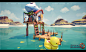 Gone Fishin' - UE4 Real-time Games Environment, Desmond Man : This is an Environment I've been working on piece by piece over the year as I've had my focus on other things. The original concept was by Elena Ilicheva. I originally started off following the