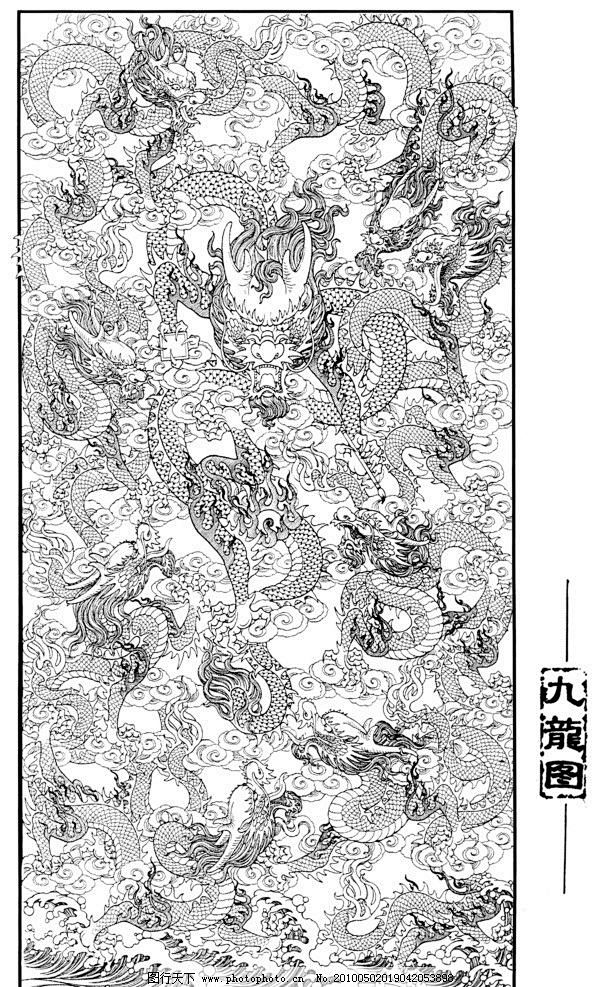九龙图图片
