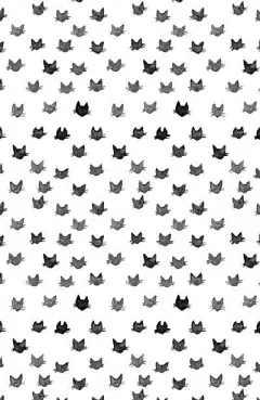 猫咪 iPhone 5 手机壁纸 手机壁纸,黑猫,密集